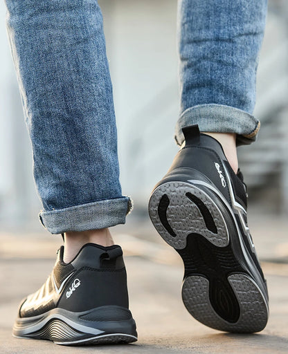 New Lightweight and Breathable Labor Protection Shoes for Men and Women Anti Smashing and Anti Piercing Steel Toe Safety Shoes