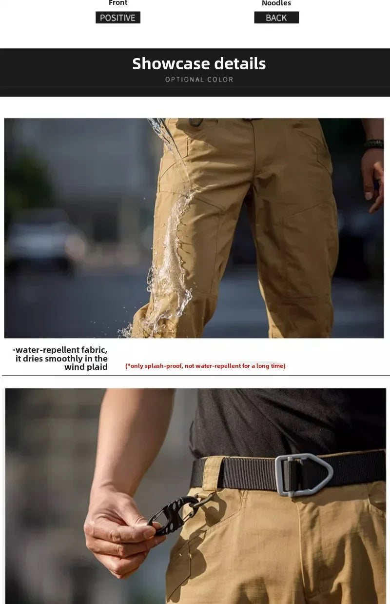 Hunting Pants For Men P40 Gen1 New Spring Autumn Tactical Outdoor Tear-Resistant Climbing Training High Street Work Trousers
