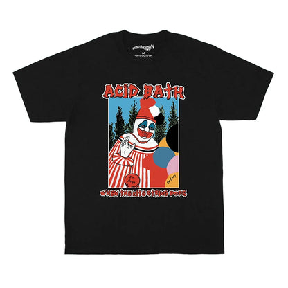 Acid Bath Graphic T Shirt When The Kite String Pops Sludge Heavy Metal Men‘s Short Long Sleeves Cotton Printed Tee Shirt