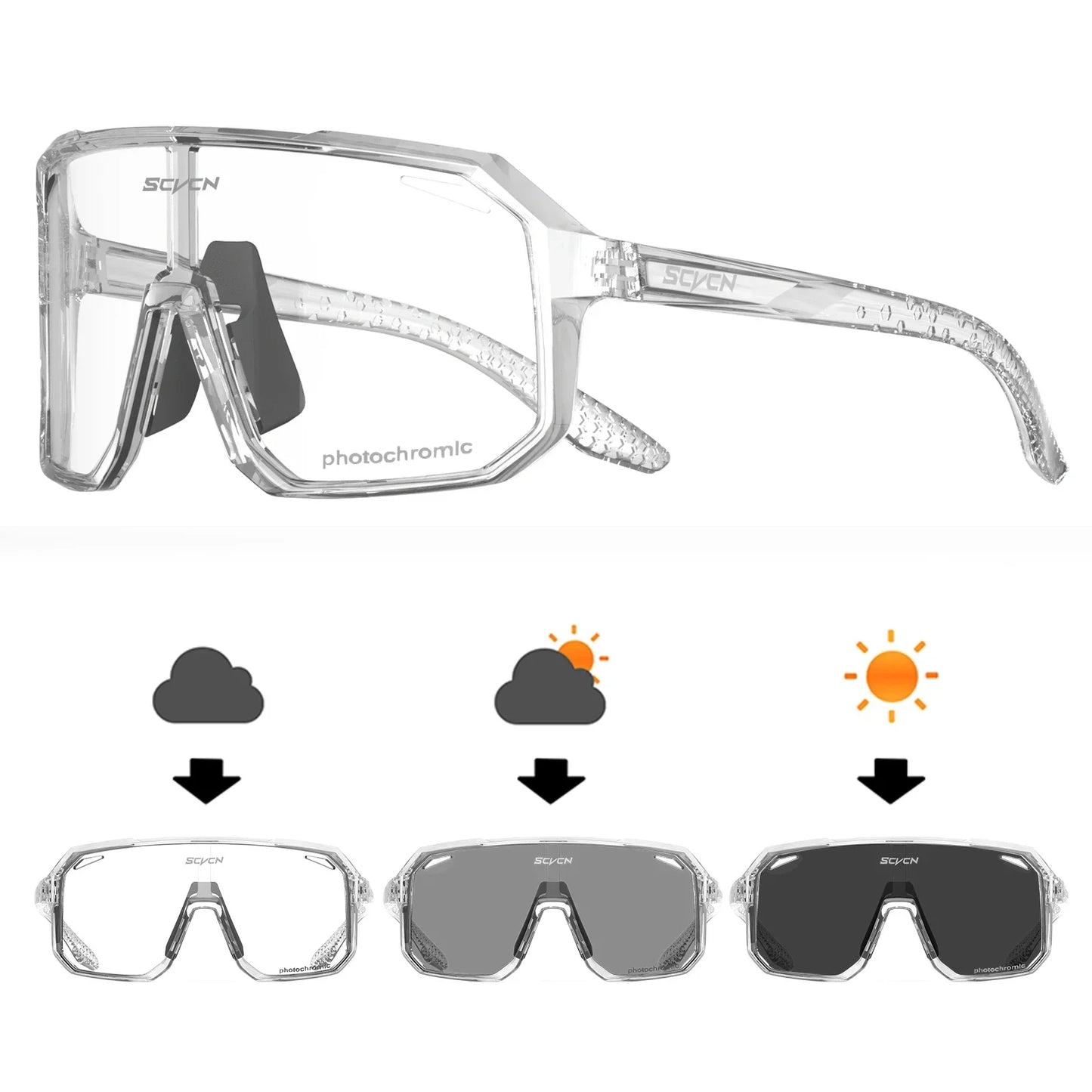 New Sports Men UV400 Cycling Glasses Bike Sunglasses Outdoor Eyewear  MTB Bicycle Women Riding Hiking Goggles