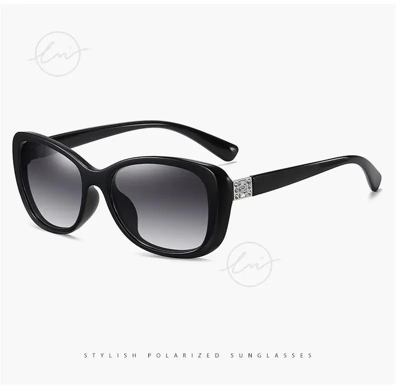Brand Young Style Women's Sunglasses Gradient Polarized Driving Glasses Luxury Design Ladies Elegant Lunette De Soleil Femme