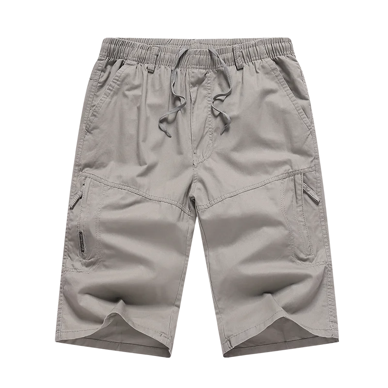 Plus Size Men's Shorts Casual Cargo Shorts Summer Cotton Work Shorts Outdoor Sweatpants Cool Breathable