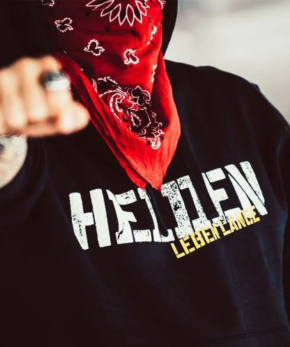 Y2k Long Sleeve Bohse Onkelz Band Sweatshirt HELDEN Legenden Sterben Nie Letter Printed Hoodie Men Women Oversized Pullovers