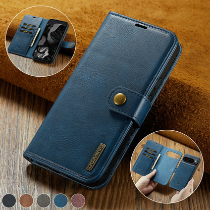 For Google Pixel 6 7 8 9 10 Pro XL/Pixel 5A 6A 7A 8A 9A Magnetic Detachable Cover 2in1 Flip Leather Wallet Phone Case