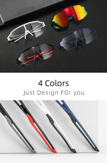 Cycling Glasses Polarized UV400 Protection Bicycle Sunglasses Men Women Photochromic MTB Road Bicycle Goggles Eyewear