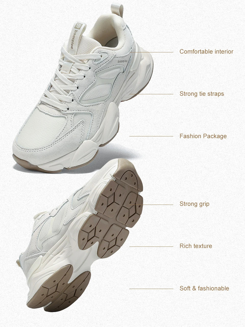 Women Walking Shoes Lightweight Mesh Breathable Sport Shoes Comfort Soft Female Leather Height Increase Casual Sneakers