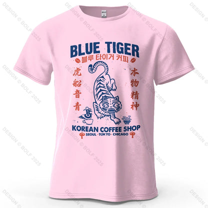 Trendy Printed Men's T-Shirt 100% Cotton Oversized Cultural Graphic Tees for Women Tops Tees Casual Streetwear