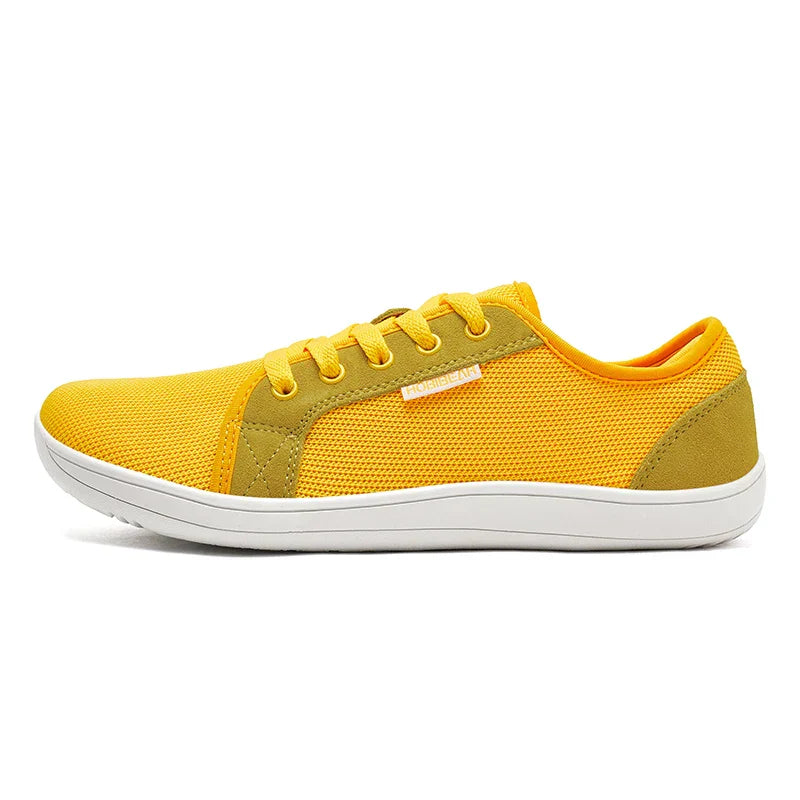 Wide Toe Barefoot Shoes Womens Mens Outdoor Lace Up Running Sneaker Zero Drop Comfortable Casual Shoes