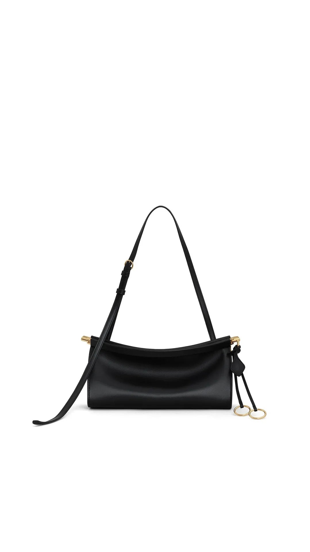 Luxury Serpentine Shoulder Bag Snake Pattern Underarm Bags for Women Designer Handbag Half Moon Crescent Bag NEW Clip Bags Purse