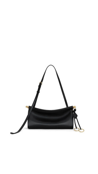 Luxury Serpentine Shoulder Bag Snake Pattern Underarm Bags for Women Designer Handbag Half Moon Crescent Bag NEW Clip Bags Purse