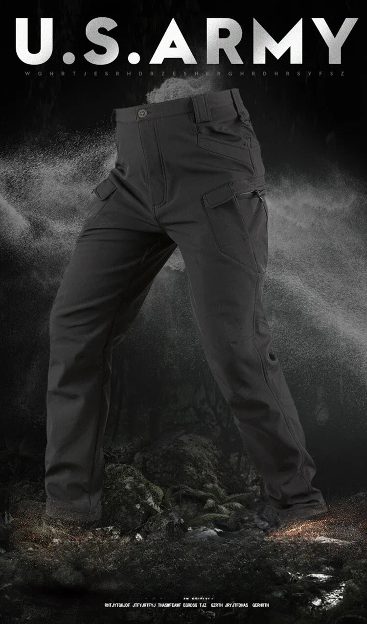 Men's Trousers Tactical Climbing Cycling Sport Winter Camp Hiking Fish Hunting Trekking Waterproof Combat Casual Pants