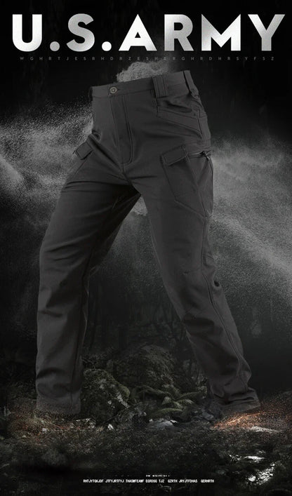 Men's Trousers Tactical Climbing Cycling Sport Winter Camp Hiking Fish Hunting Trekking Waterproof Combat Casual Pants
