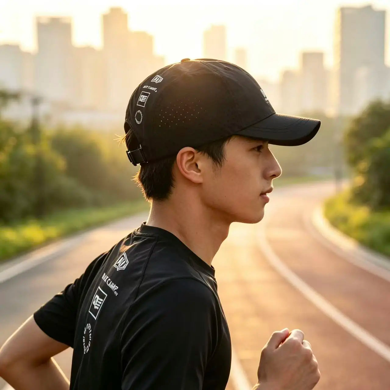 Short Brim Quick-Drying Mesh Baseball Cap - Breathable Lightweight UV Protection Sunshade, for Men Women Couples, Outdoor Hiking