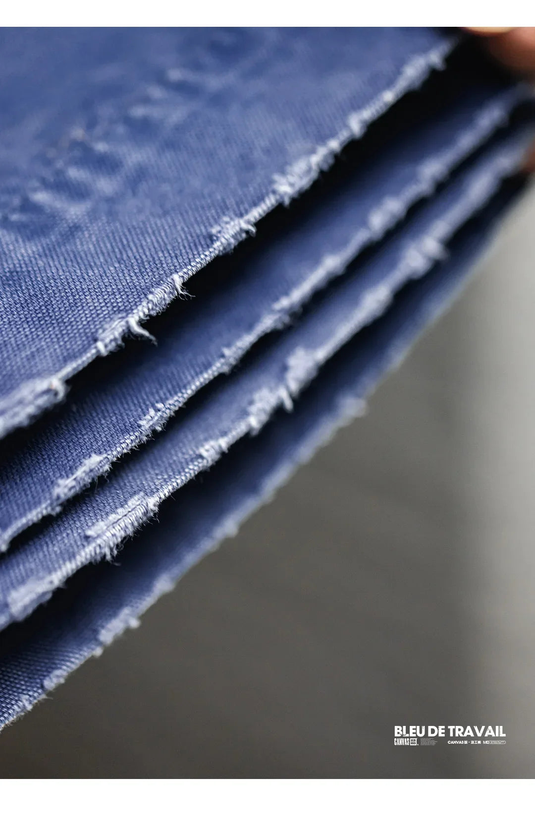 Men‘s Vintage Washed Denim Jeans Blue Cotton Canvas Workwear Zipper Pants Loose Fit Casual Trousers for Spring and Autum