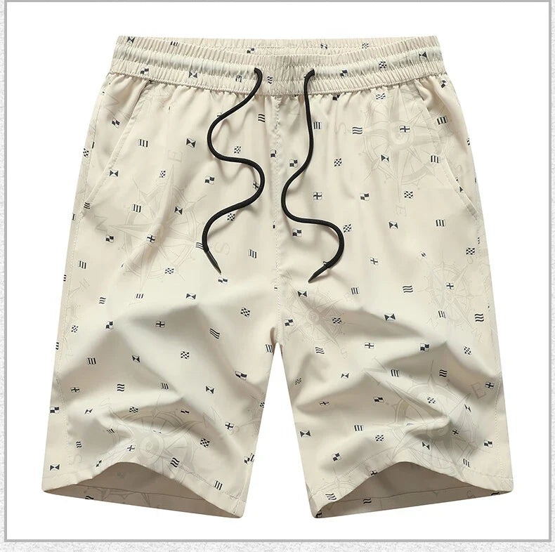 Big Size Men's Casual Shorts Summer Light Weight Shorts Outdoor Sports Cool Breathable Beach Relaxed Fit Cotton Cargo Shorts