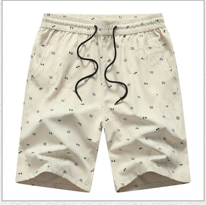Big Size Men's Casual Shorts Summer Light Weight Shorts Outdoor Sports Cool Breathable Beach Relaxed Fit Cotton Cargo Shorts