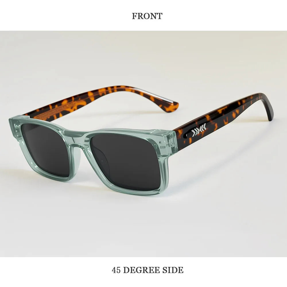 2026 Square Sunglass Men Luxury Vintage Polarized Sunglasses Women Trendy New Fashion Glasses Gafas De Sol Polarizadas Zonnebril