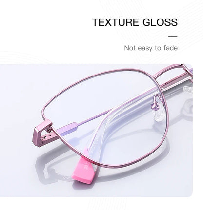 New Myopia Prescription Glasses Hyperopia Reading Glasses Women Anti Blue Light Computer Glasses Optical Eyeglasses Frame
