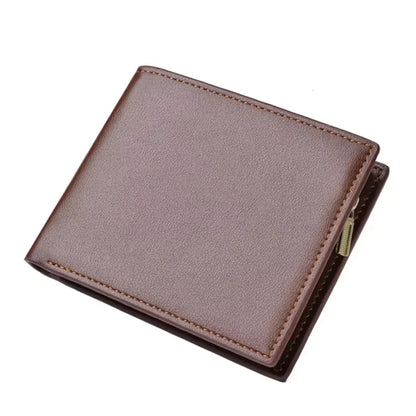 Custom Photo Wallet for Dad - Personalized Father's Day Gift for Men with Zipper & Coin Pocket, Picture Card Holder Wallets