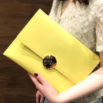 Brand Design Women Clutch Bag Elegant Ladies Shoulder Bag Female Handbag PU Leather Chains Envelope Shoulder Bag Clutches bolsa