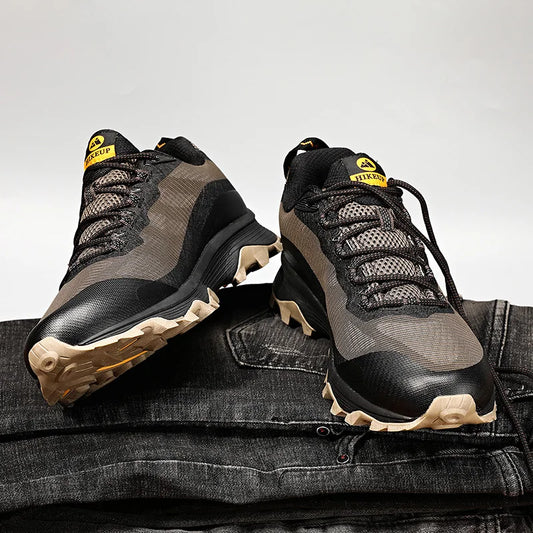 Outdoor Running Shoes Men Women Anti-skid Hiking Camping Sports Trail Male Safety Footwear Comfort Trekking Sneakers
