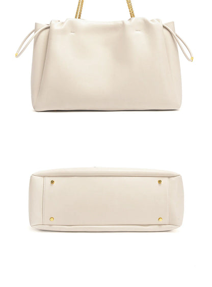 Fashion Classic Luxury Design Women's New Shoulder Bag Commuter Large Capacity Drawstring Design Bag