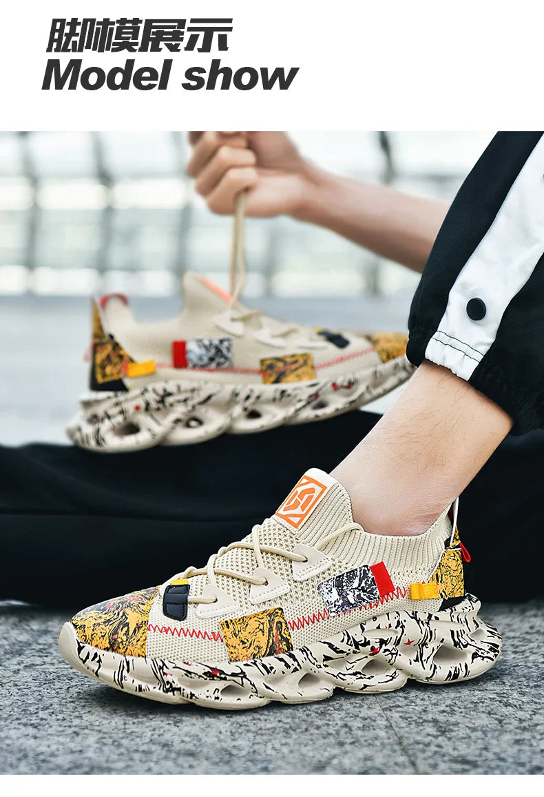 Shoes men Sneakers Male casual Mens Shoes tenis Luxury shoes Trainer Race Breathable Shoes fashion loafers running Shoes for men