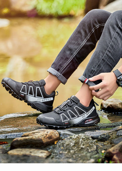 New Men's Boots Outdoor Hiking Sports Boots Men's Lightweight Comfortable And Breathable Casual Sports Shoes Size 39-47 Men's