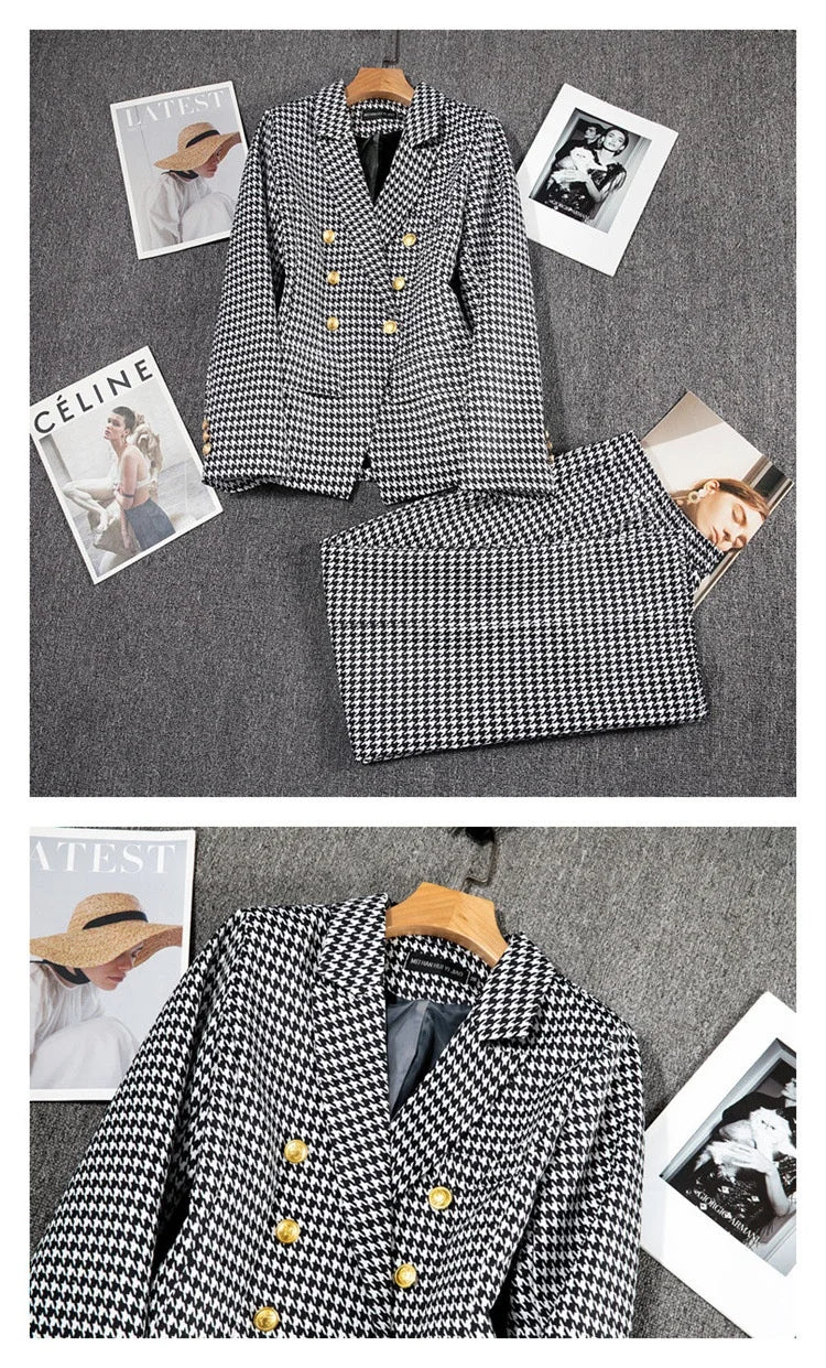 New Advanced Design Women's Suit Jacket Korean Style Spring Autumn Professional White Collar Small Western Clothes
