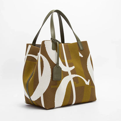 Multi-coloured Colour Retro Style Women's Large Capacity Handbags Multi-coloured Available Classic Multi-purpose Women's Handbag