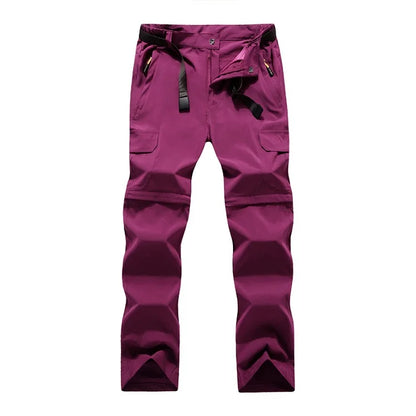 Lover's Hiking Pants Trekking Convertible Lightweight Quick Dry Separable Outdoor Travel Camping Safari Travel Pants