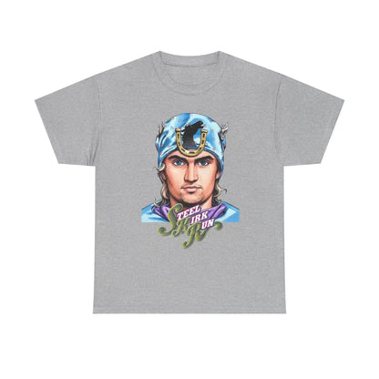 Anime Jojo 7 Steel Ball Run Charlie Kirk & Gyro Zeppeli Graphic Cotton Unisex Shirt 2026 Summer New Y2k Short Sleeve T Shirt