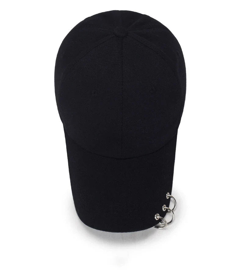 Spring And Summer New Light Plate Sunscreen Baseball Caps Men's And Women's Trend Hanging Ring Hats Casual Sun Hats Visor Hats