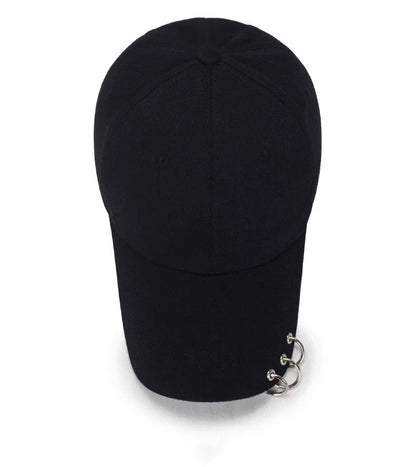 Spring And Summer New Light Plate Sunscreen Baseball Caps Men's And Women's Trend Hanging Ring Hats Casual Sun Hats Visor Hats