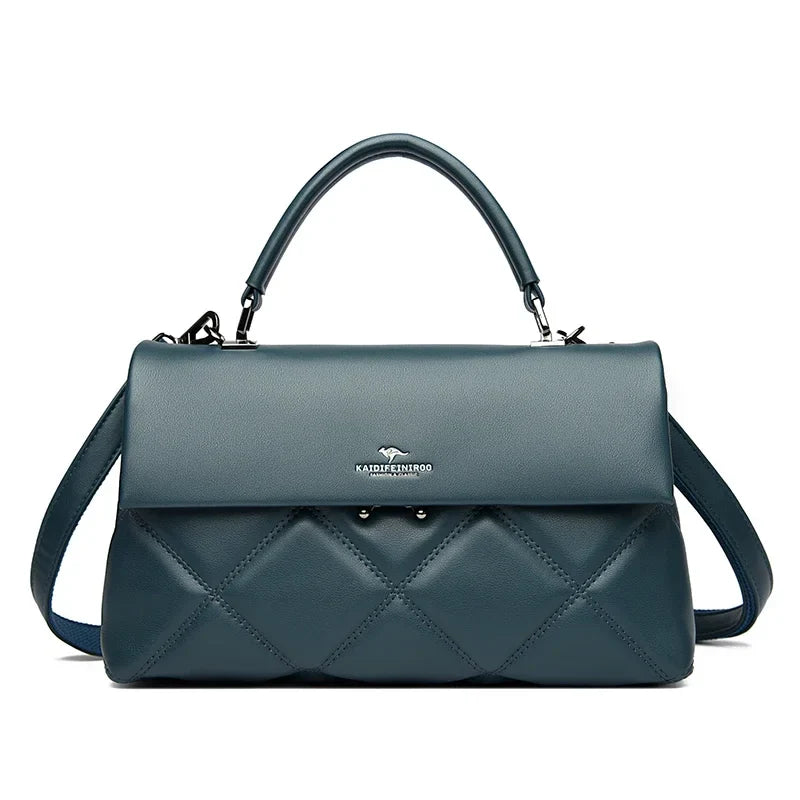 Women's Bag New Trend Korean Handbags Designer Luxury Brand Ladies Shoulder Bags Soft Leather Fashion Versatile Crossbody Bags