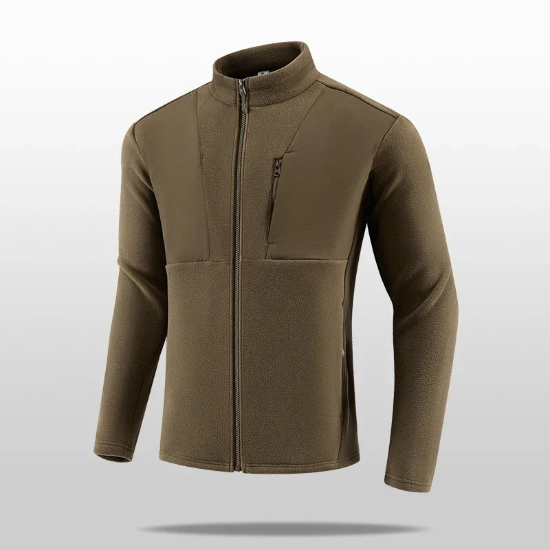 New Men's Autumn/Winter Outdoor Skiing Running Warm Thick Long Sleeve Base Shirt Fashion Casual Fitness Jacket T-Shirt Tops