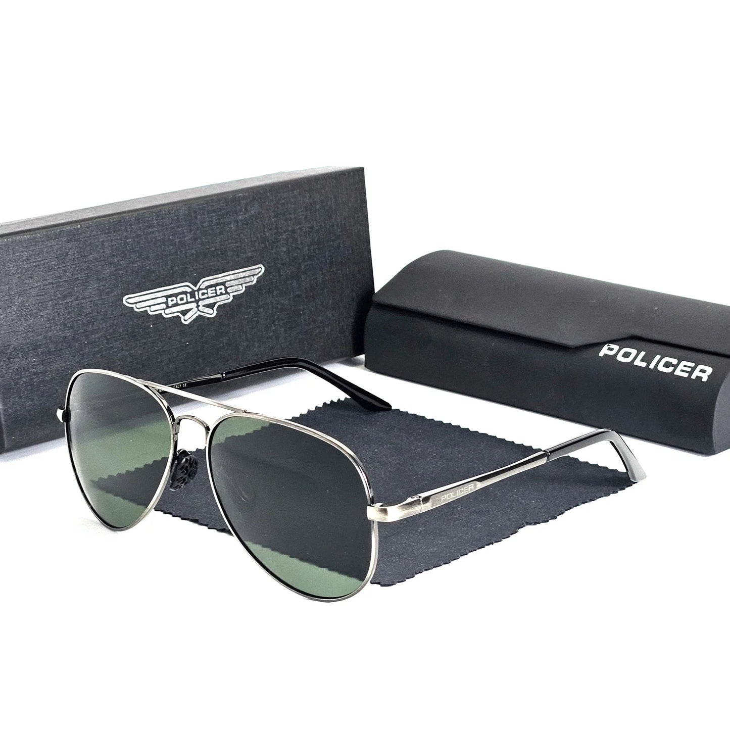 Sunglasse Luxury brands s for Men Polarized Sun Glasses Travel Eyewears Classic Pilot Goggle with UV 400 Protection 5591
