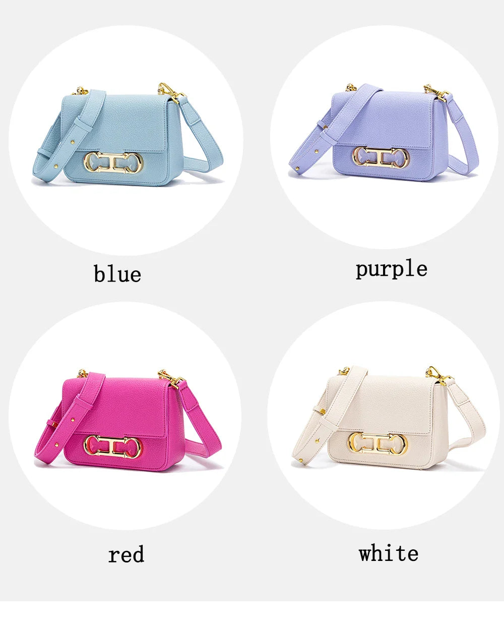 Solid Color Minimalist Fashionable Versatile Women's Crossbody Bag Classic Style Exquisite Elegant Women's Shoulder Bag