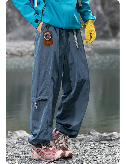Autumn Hiking Pants Men Outdoor Waterproof Camping Paratrooper Pants Spring Wear-Resistant Mountaineering Fishing Cargo Trousers