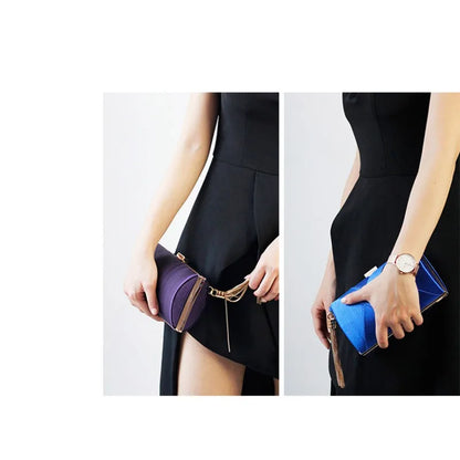 Silky Satin Tassel Banquet Bag, Women Elegant Chain Evening Clutch, Cheongsam Fashion Handbag