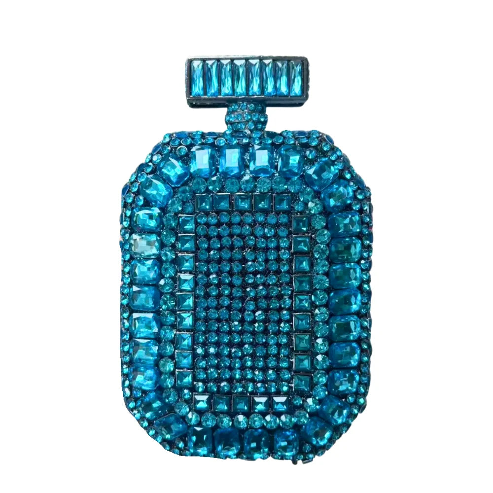 High Quality Luxury New Design Perfume Bottle Diamond Bag, Diamond Wedding Party, Handbag, Evening Bag, Crystal Clutch