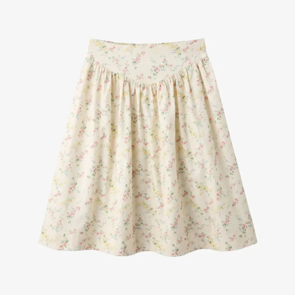 AS SS26 meadow collection pale yellow floral shabbos girls smocking dress pinstripe boys familly match clothes