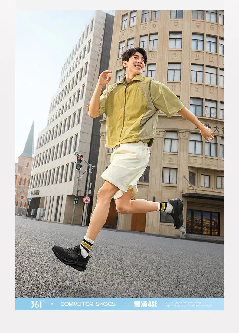 Men Running Shoe Versatile Thick Bottom Rebound Casual Shock-absorber Stable Male Sneaker 672512233