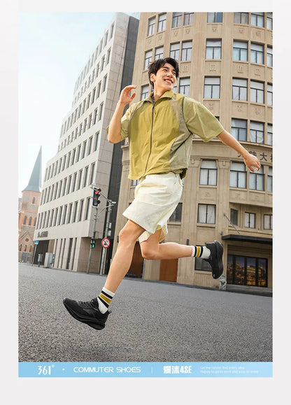 Men Running Shoe Versatile Thick Bottom Rebound Casual Shock-absorber Stable Male Sneaker 672512233