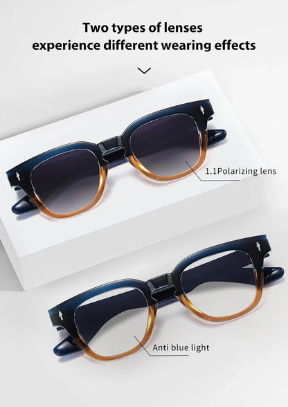 High Quality Prescription Polarised Sunglasses Men  Anti-blue Light Photochromic Myopic Astigmatism Glasses Women S31110