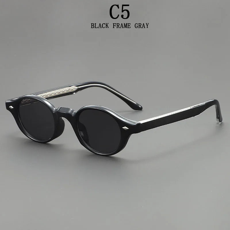 Fashion Oval Sunglasses Women Trendy Luxury Glasses Sunglass Men Luxe Femme Lentes De Sol Mujer Lunette Soleil Femme Zonnebril