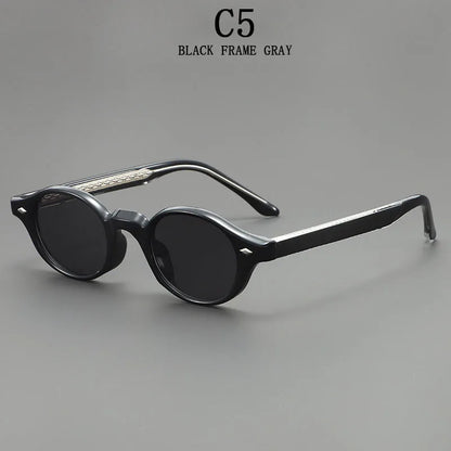 Fashion Oval Sunglasses Women Trendy Luxury Glasses Sunglass Men Luxe Femme Lentes De Sol Mujer Lunette Soleil Femme Zonnebril