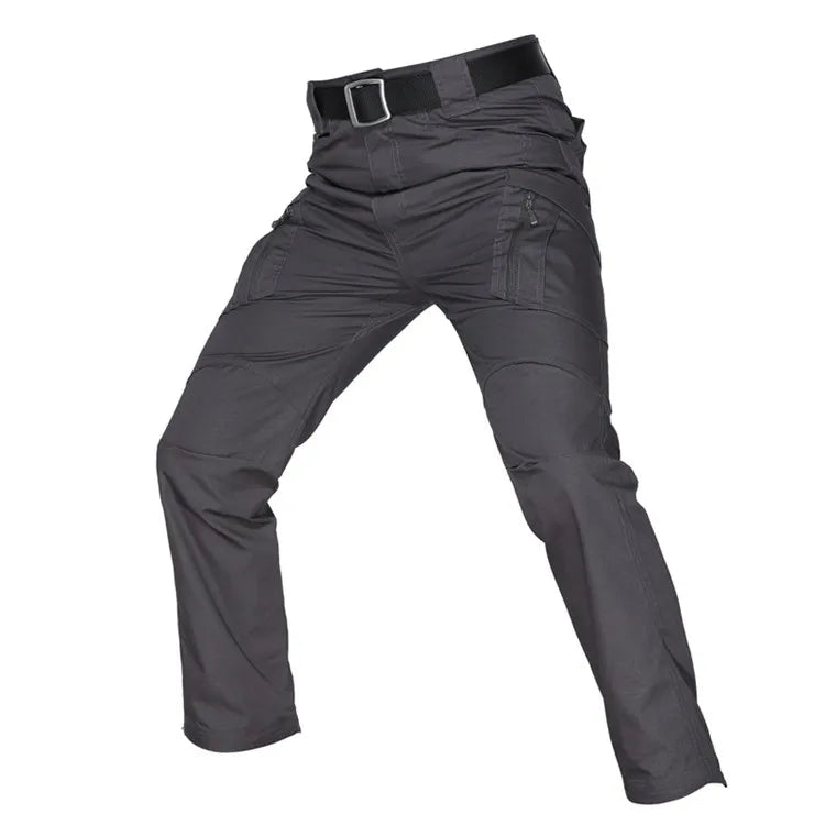 IX9 City Tactical Cargo Pants Men Hiking   Hunting Pants Cotton Many Pockets Stretch Flexible Man Trousers XXXL