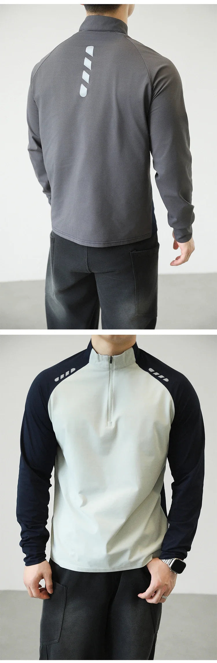 Men's Quick-drying Fitness Sportswear  Quick - Dry Outdoor Cycling & Fitness Long - Sleeve T - Shirt
