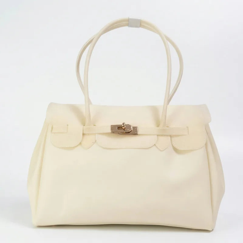 2026 Aliunique Casual Large Capacity New Handbags for Woman Summer Candy Color Bags Water Resistant Daily Use Tote Shoulder Bag
